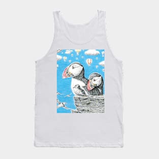 Puffin family Tank Top